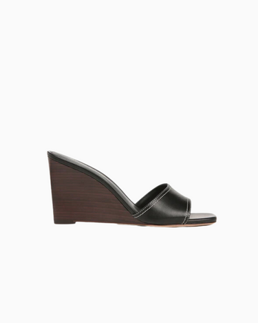 Veronica Beard Ellen Wedge in Black