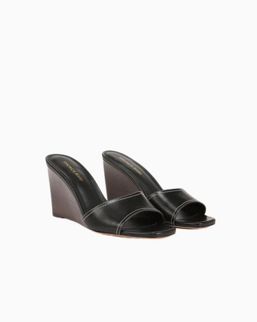 Veronica Beard Ellen Wedge in Black