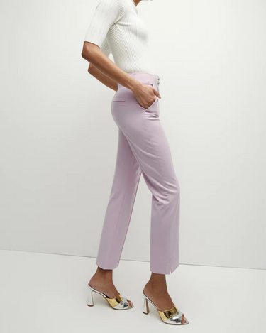 Veronica Beard Kean Pant in Barely Orchid