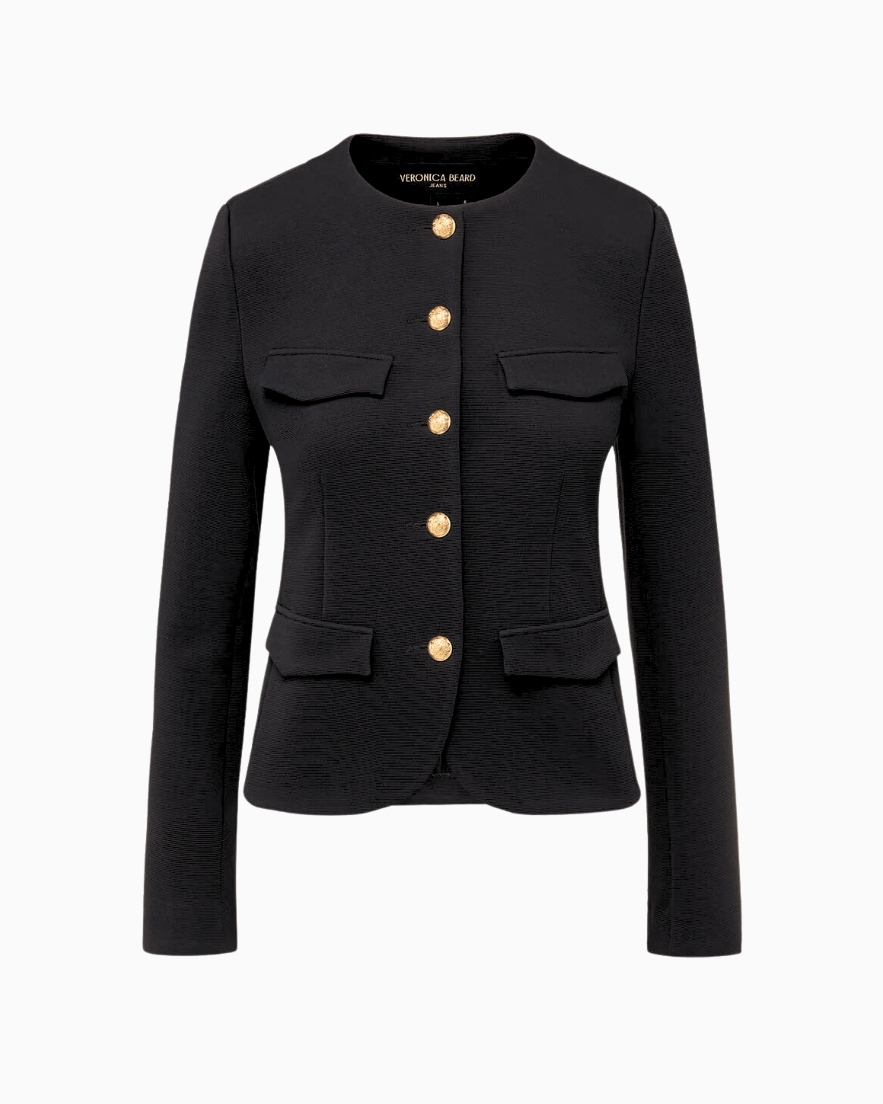 Veronica Beard Kensington Knit Jacket in Black