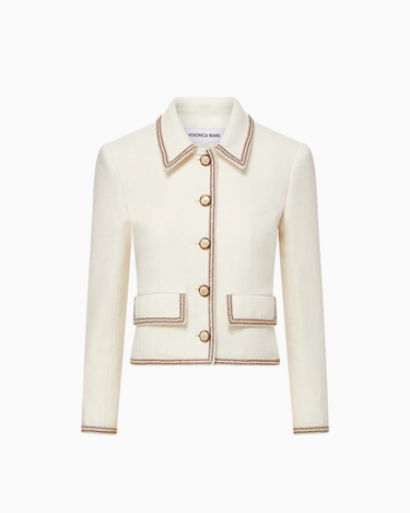 Veronica Beard Makayla Jacket in Ivory