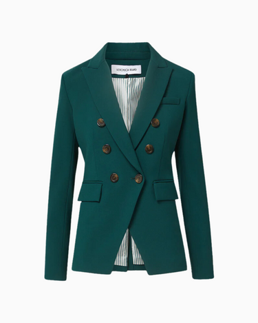 Veronica Beard Miller Dickey Jacket in Pine