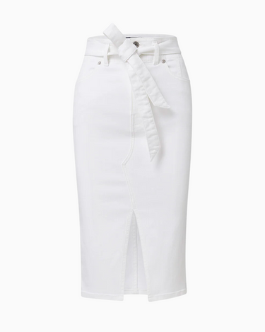 Veronica Beard Nazia Pencil Skirt in White