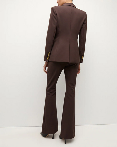 Veronica Beard Orlane Dickey Jacket in Dark Chocolate