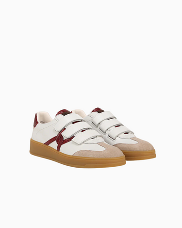 Veronica Beard Reagan Sneaker in Wine