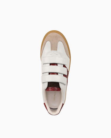 Veronica Beard Reagan Sneaker in Wine