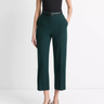 Vince Brushed Wool Mid Rise Easy Pull On Pant in Sea Onyx