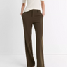 Vince Mid Rise Tailored Flare Pant in Vine