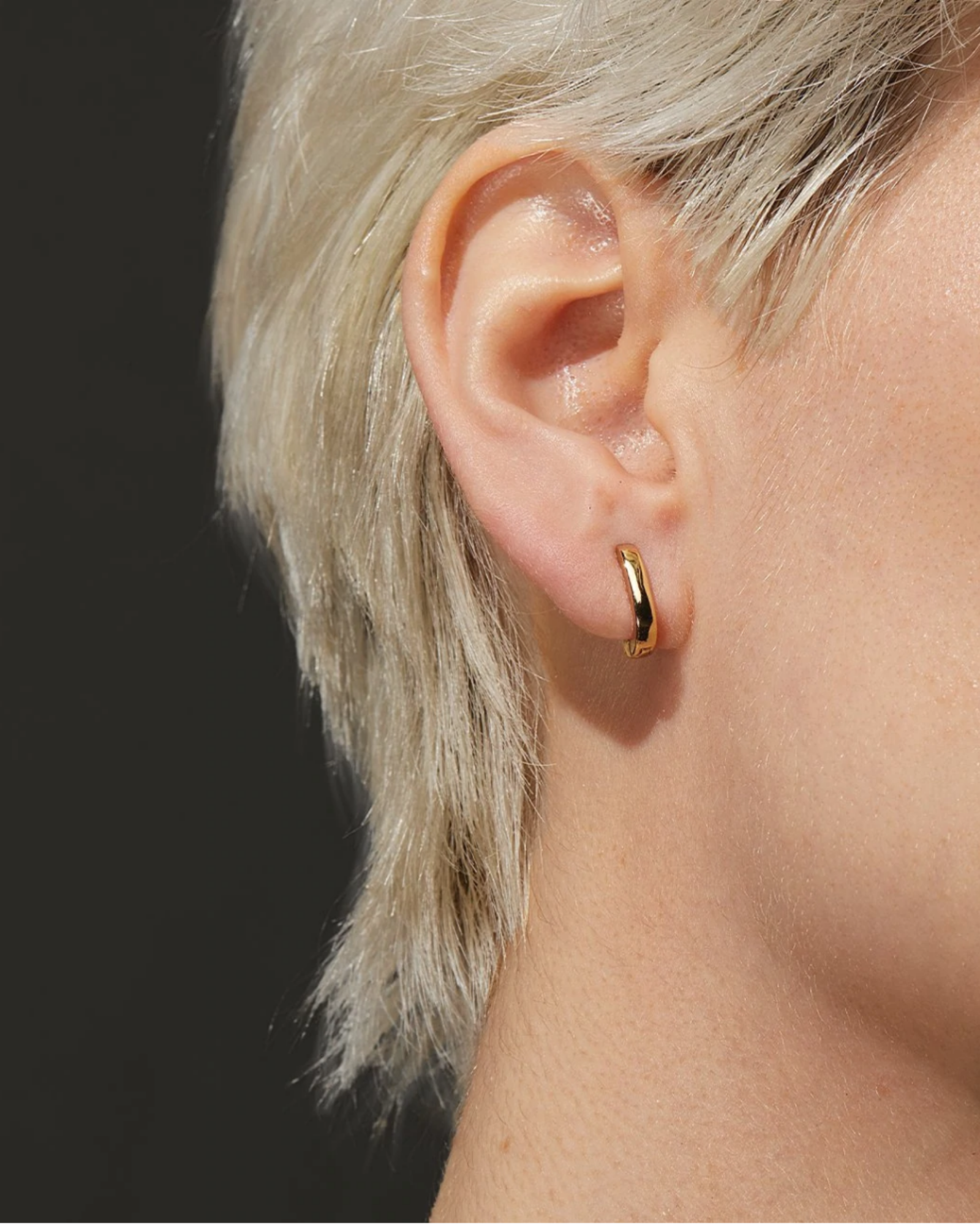Jenny Bird Teeni Detachable Link Earring in Gold