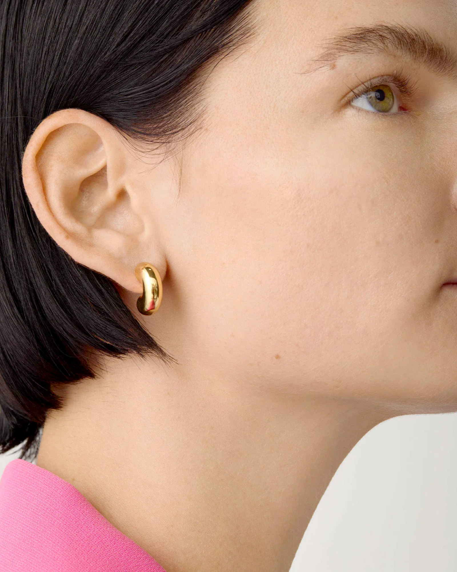 Jenny Bird Small Tome Earrings in Gold
