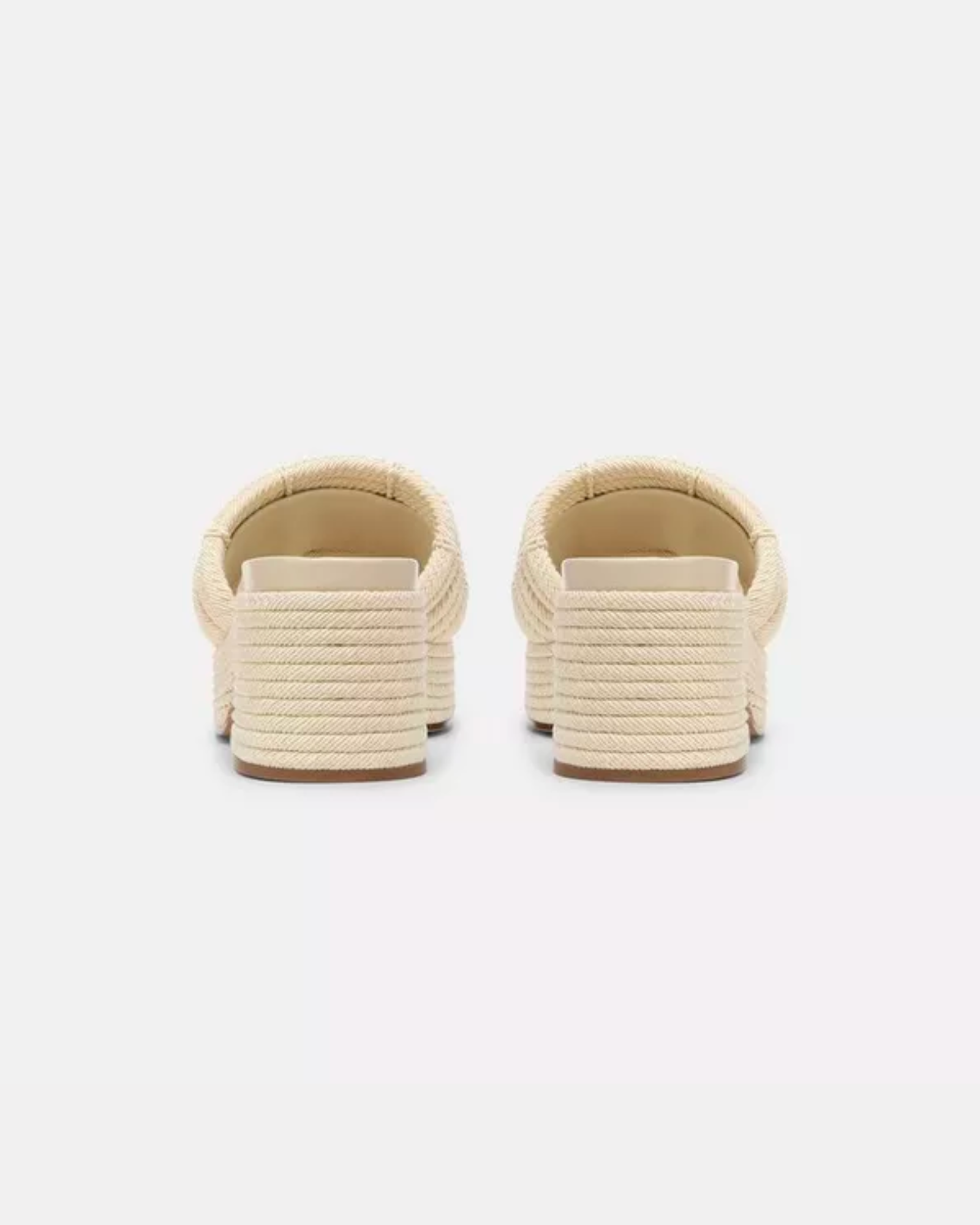Vince Margo Cord Sandal in Marble Cream